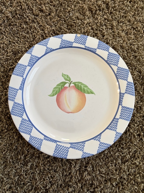 Pfaltzgraff Other - Pfaltzgraff Hopscotch Plates 10.5” - Peach